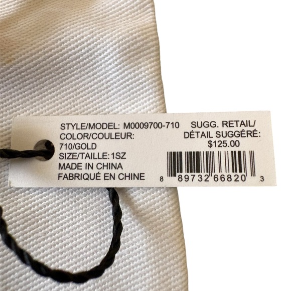 Marc Jacobs Icon Gold Plated Cuff Bracelet - One Size New with Tags and dust bag - Picture 4 of 5